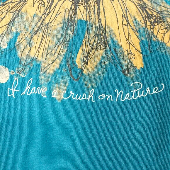 Life Is Good Scribbled Sunflower Womens XL Short Sleeve Crew Neck Crusher Tee - Picture 9 of 16
